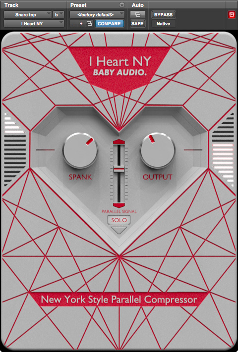 BABY Audio I Heart NY Parallel Compressor v1.1.2 Crack + Patch 2023